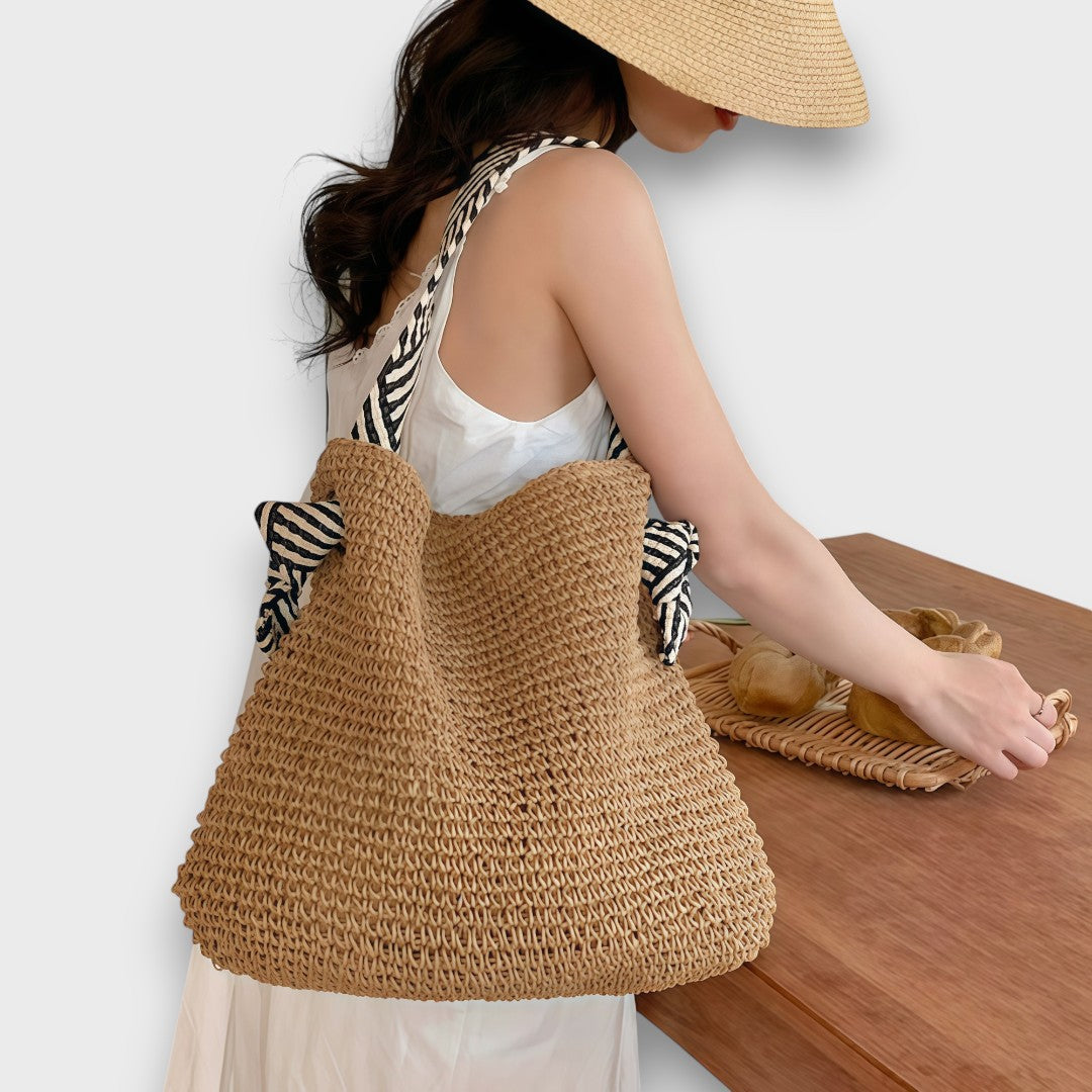 Camilla™ | Bolsa Boho con Estructura y Correas Imponentes