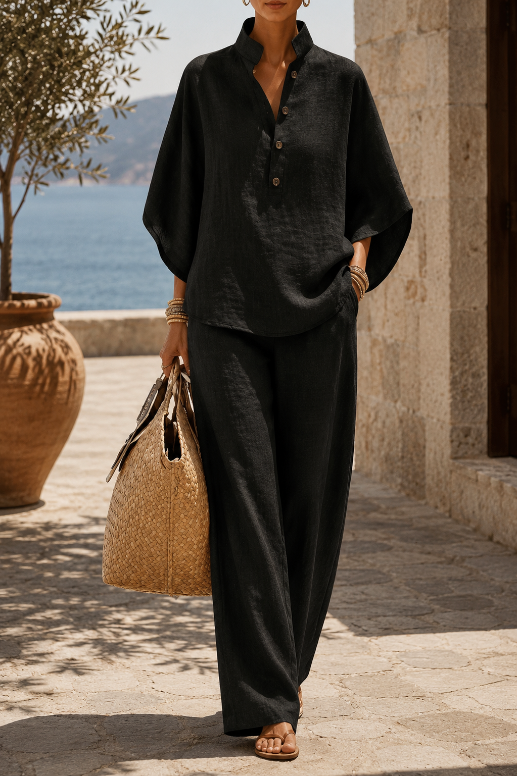 Martina | Conjunto Lino Riviera