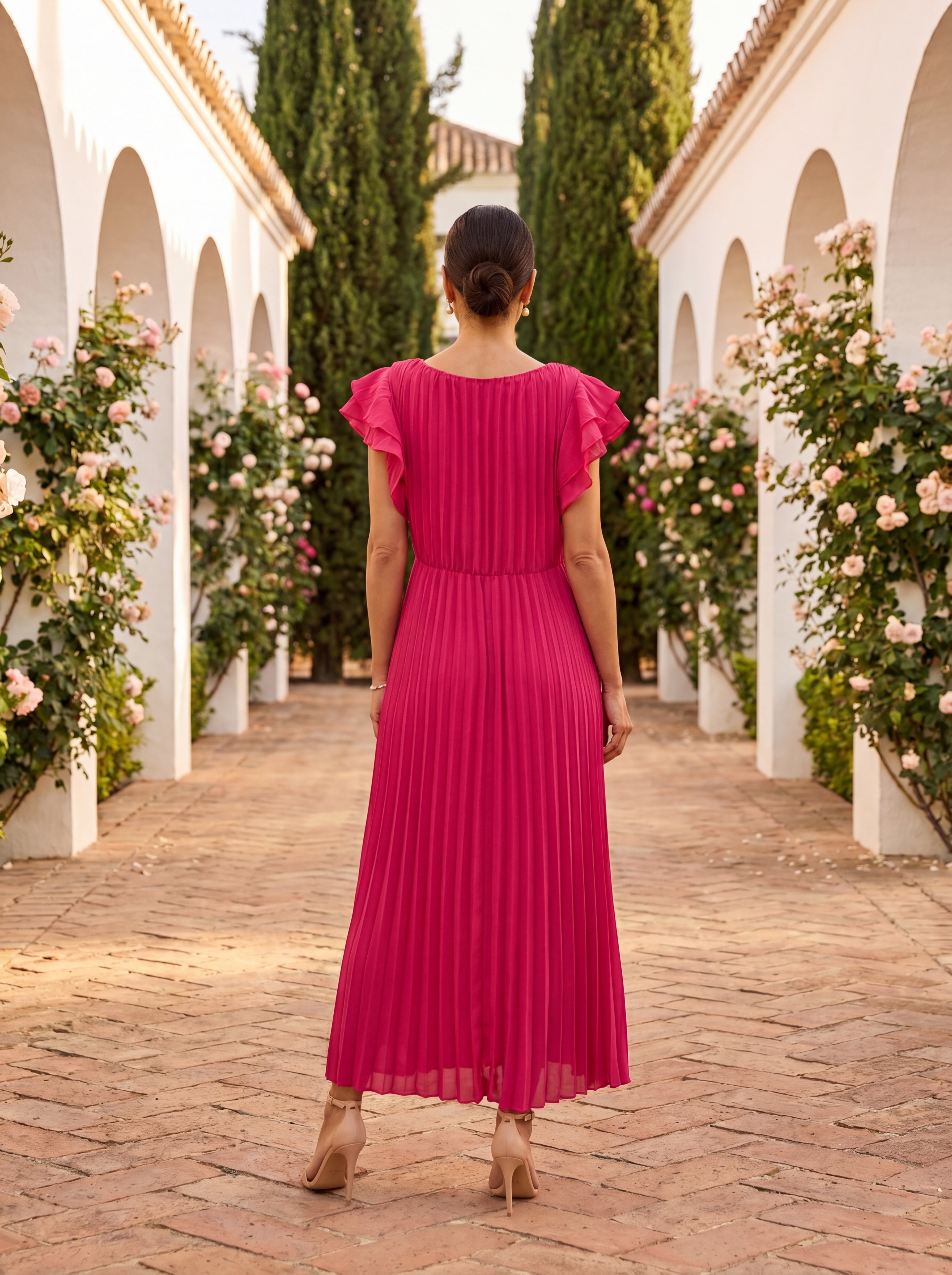 Robe Elegante Selena en Tul Refinado - Maison Claire et Sylvie