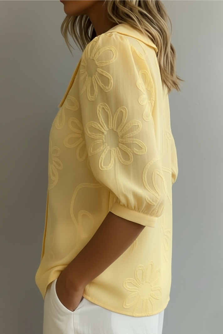 Elegant Floral Blouse