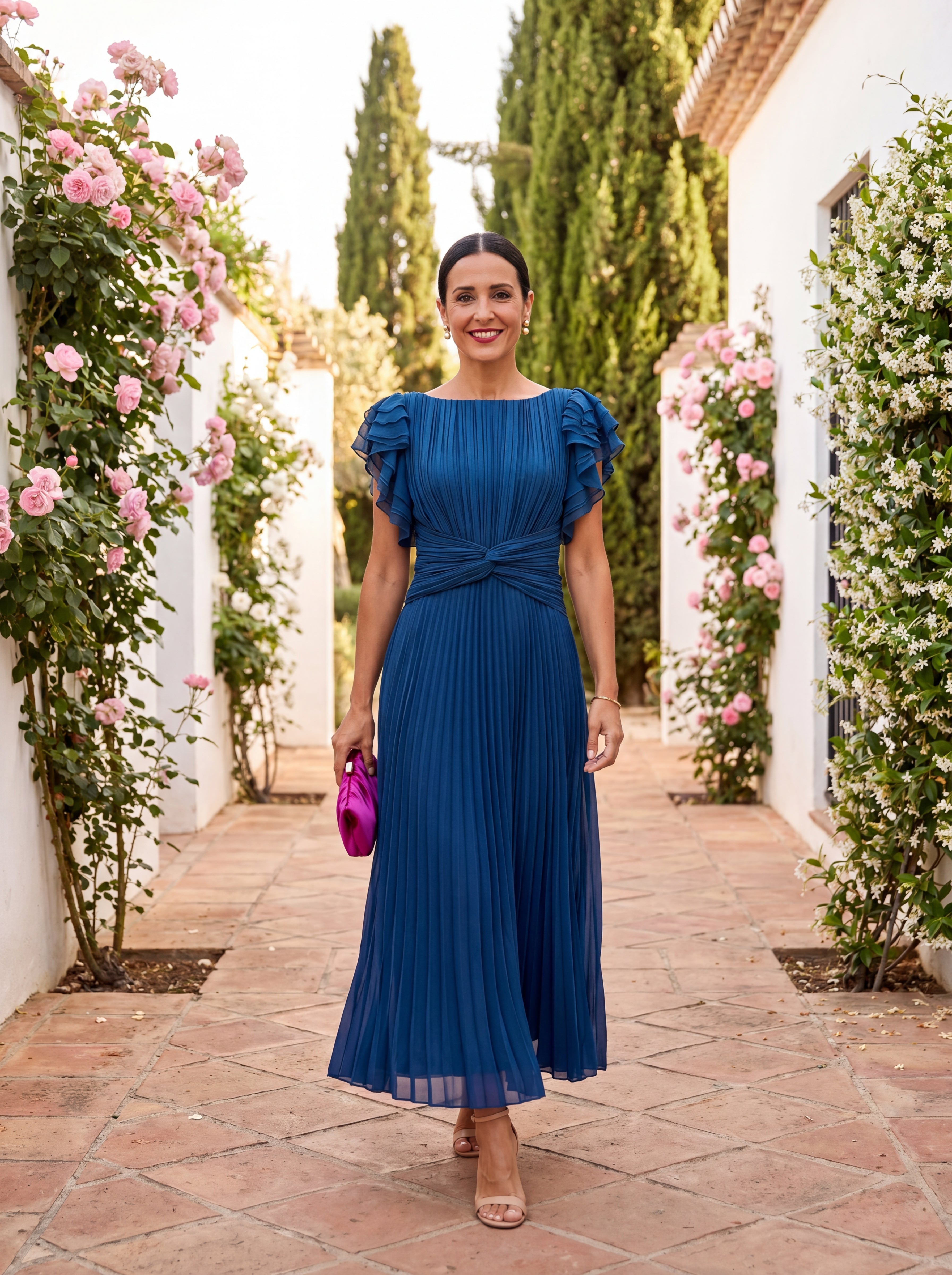 Robe Elegante Selena en Tul Refinado - Maison Claire et Sylvie