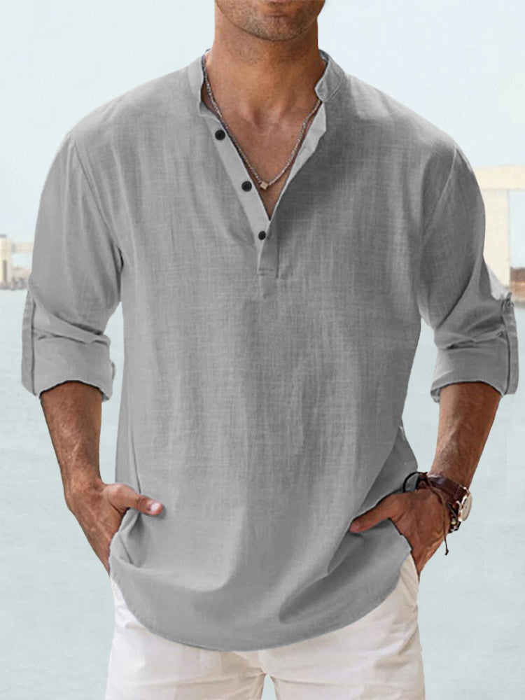 Javier | Camisa transpirable de lino