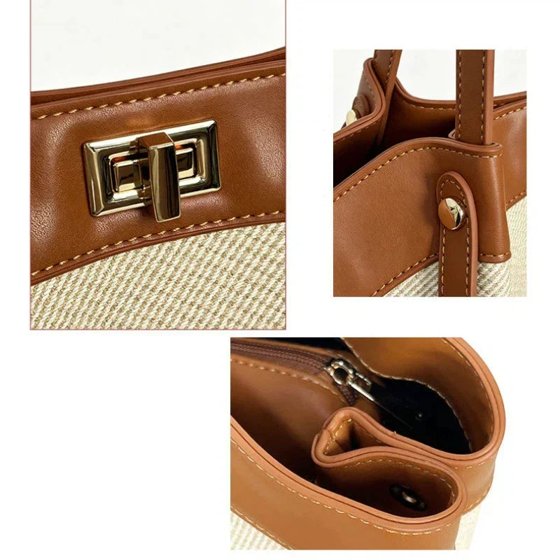 Bolso Tote Woven Mattan