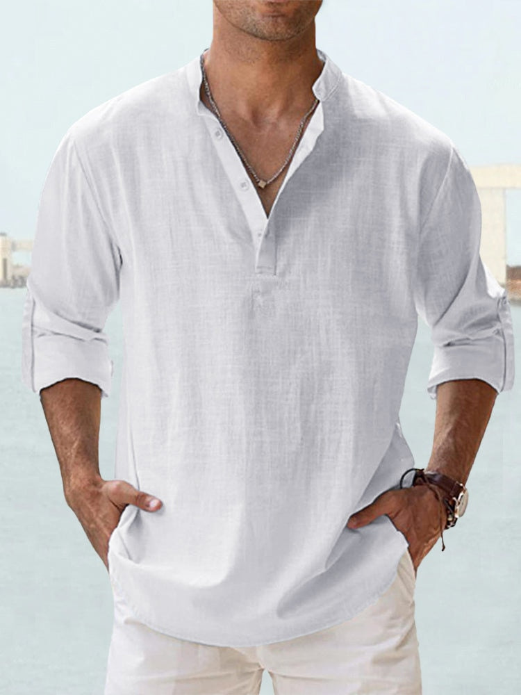 Javier | Camisa transpirable de lino