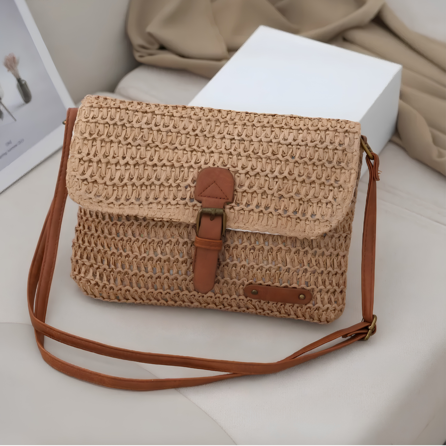 Bolso Cruzado Woven Emily