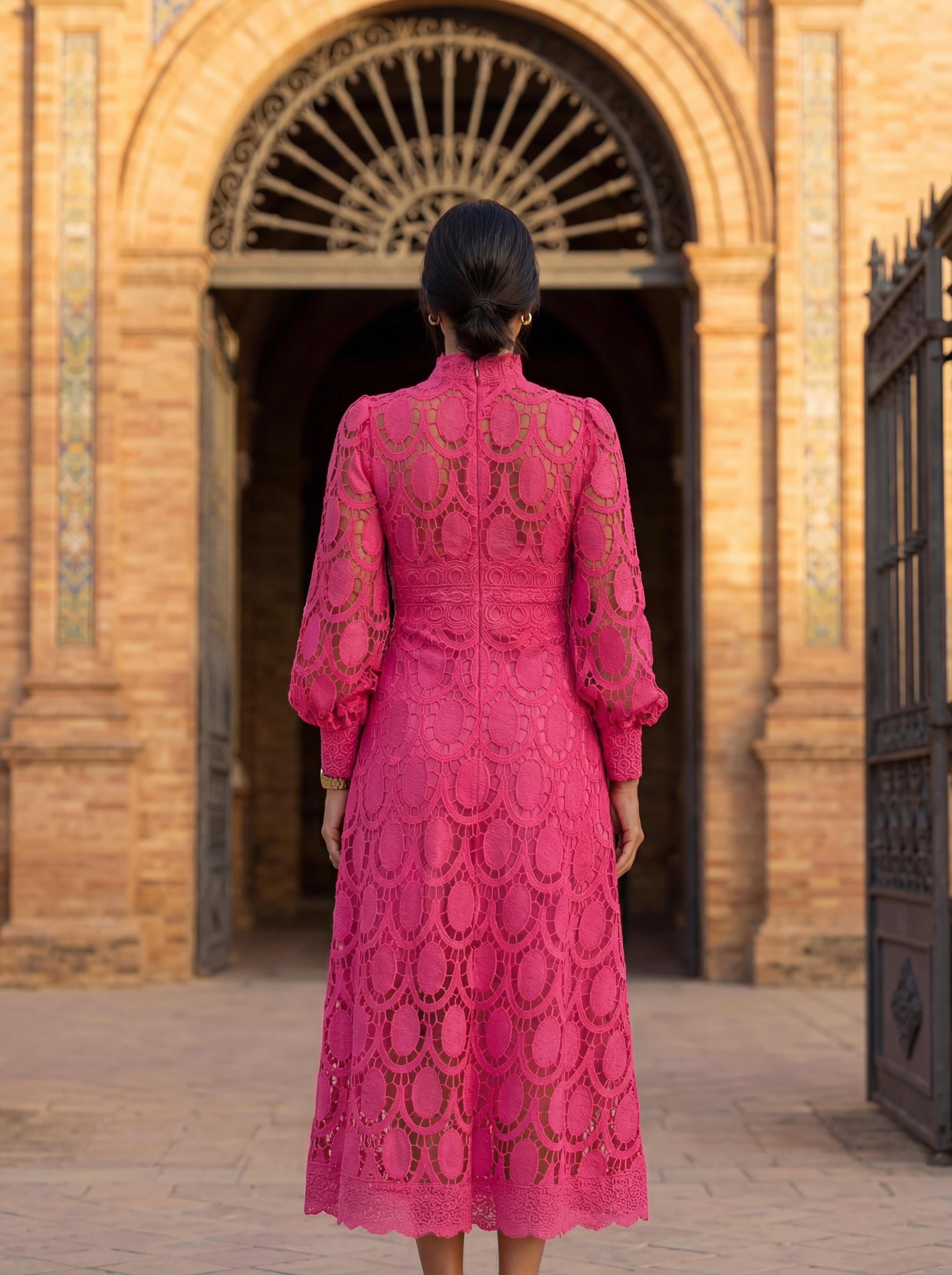 Robe Elegante Carmona en Seda – Maison Claire et Sylvie