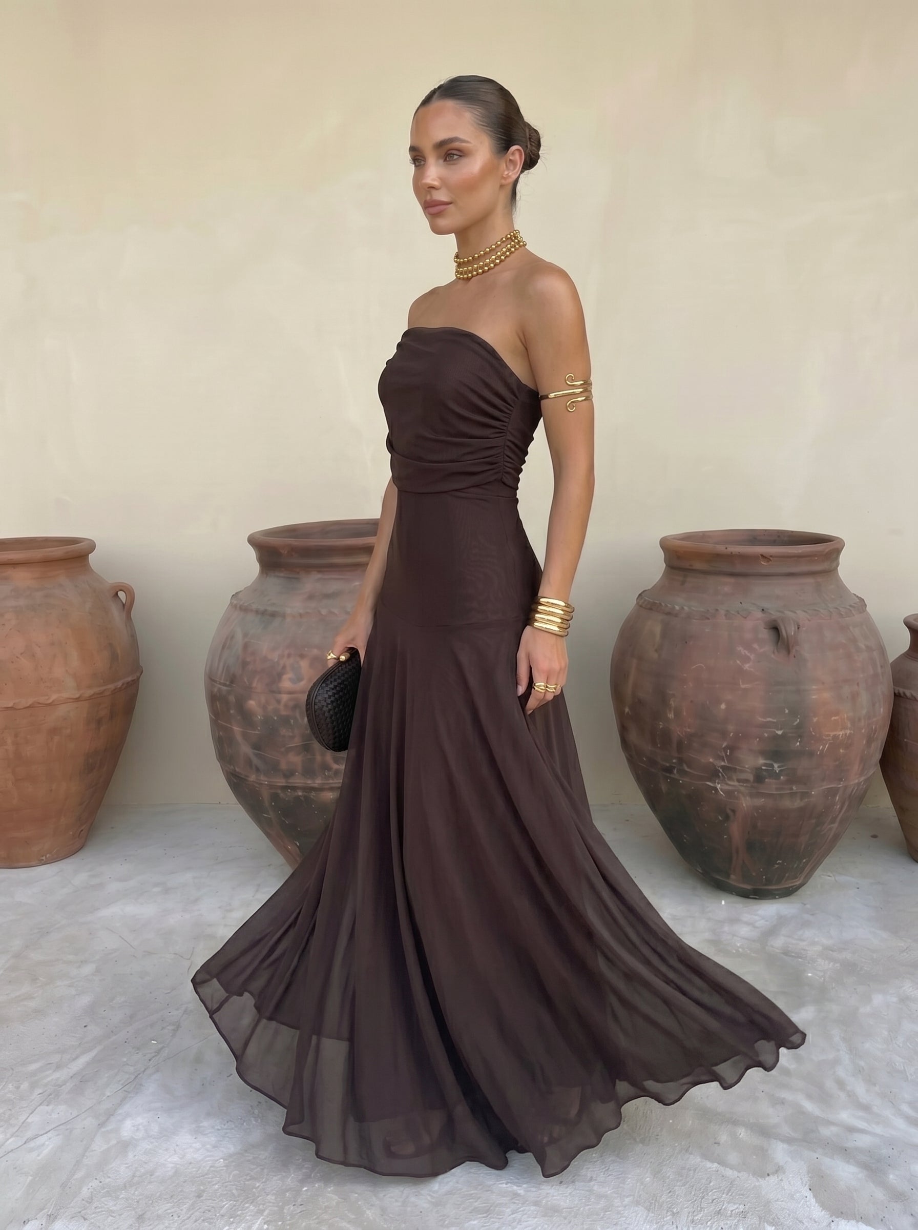 Ropa Elegante Simba en Tul de Seda - Maison Claire et Sylvie