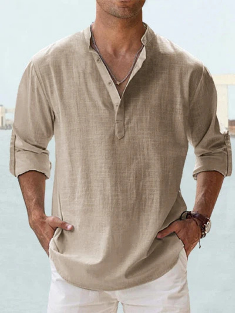 Javier | Camisa transpirable de lino