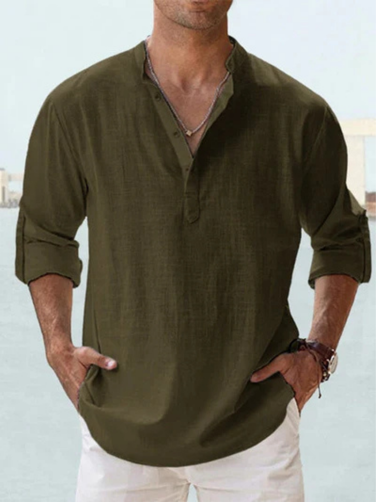Javier | Camisa transpirable de lino