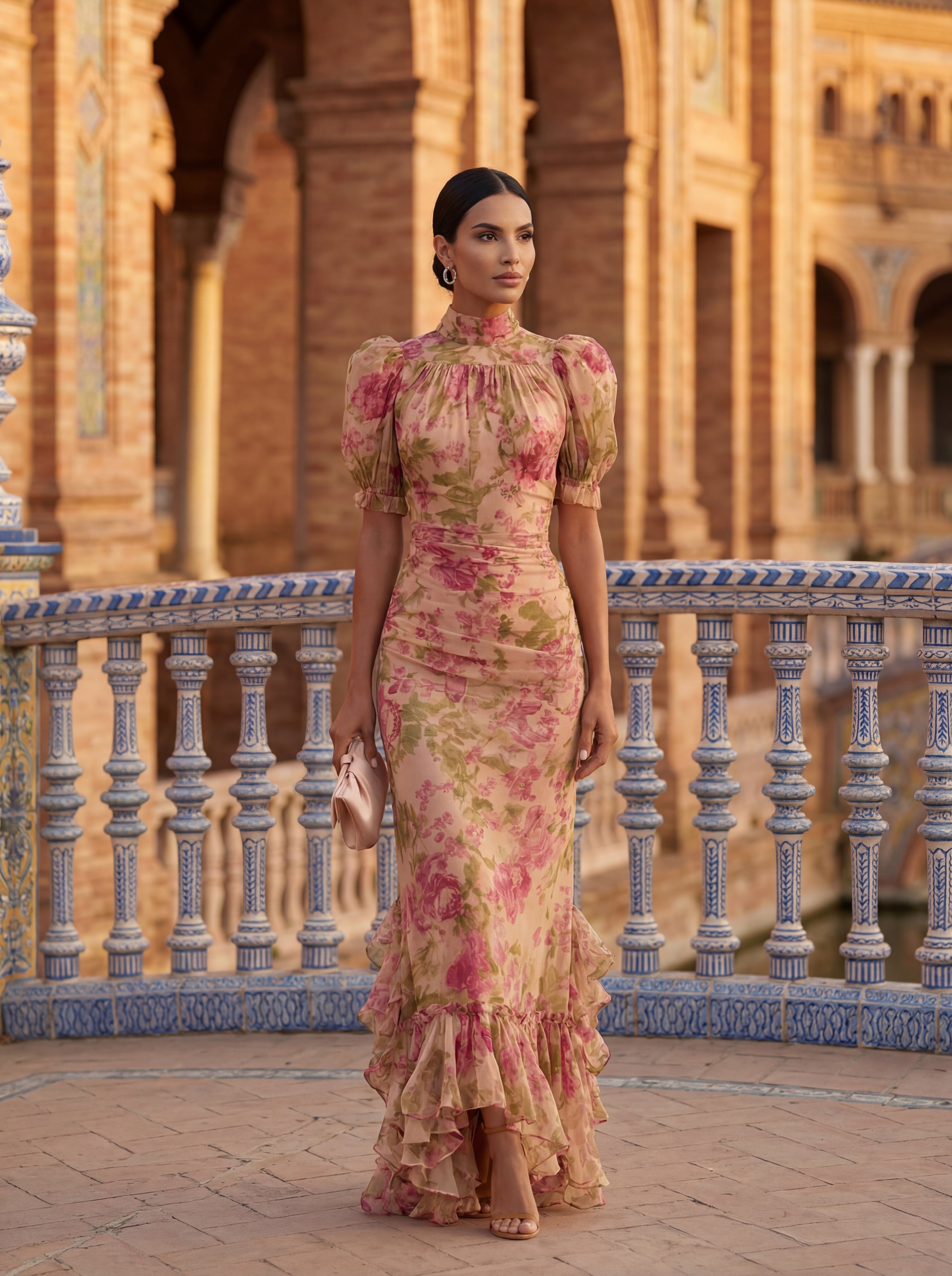 Robe Elegante Rosario en Seda – Maison Claire et Sylvie