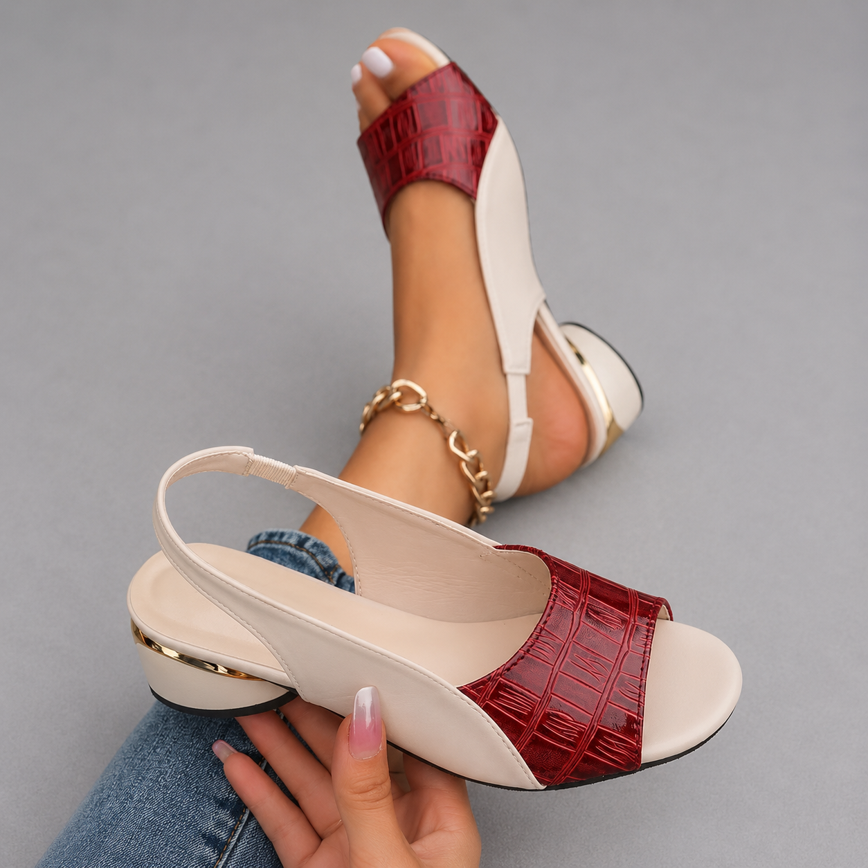 Gloria | Elegant orthopedic sandals