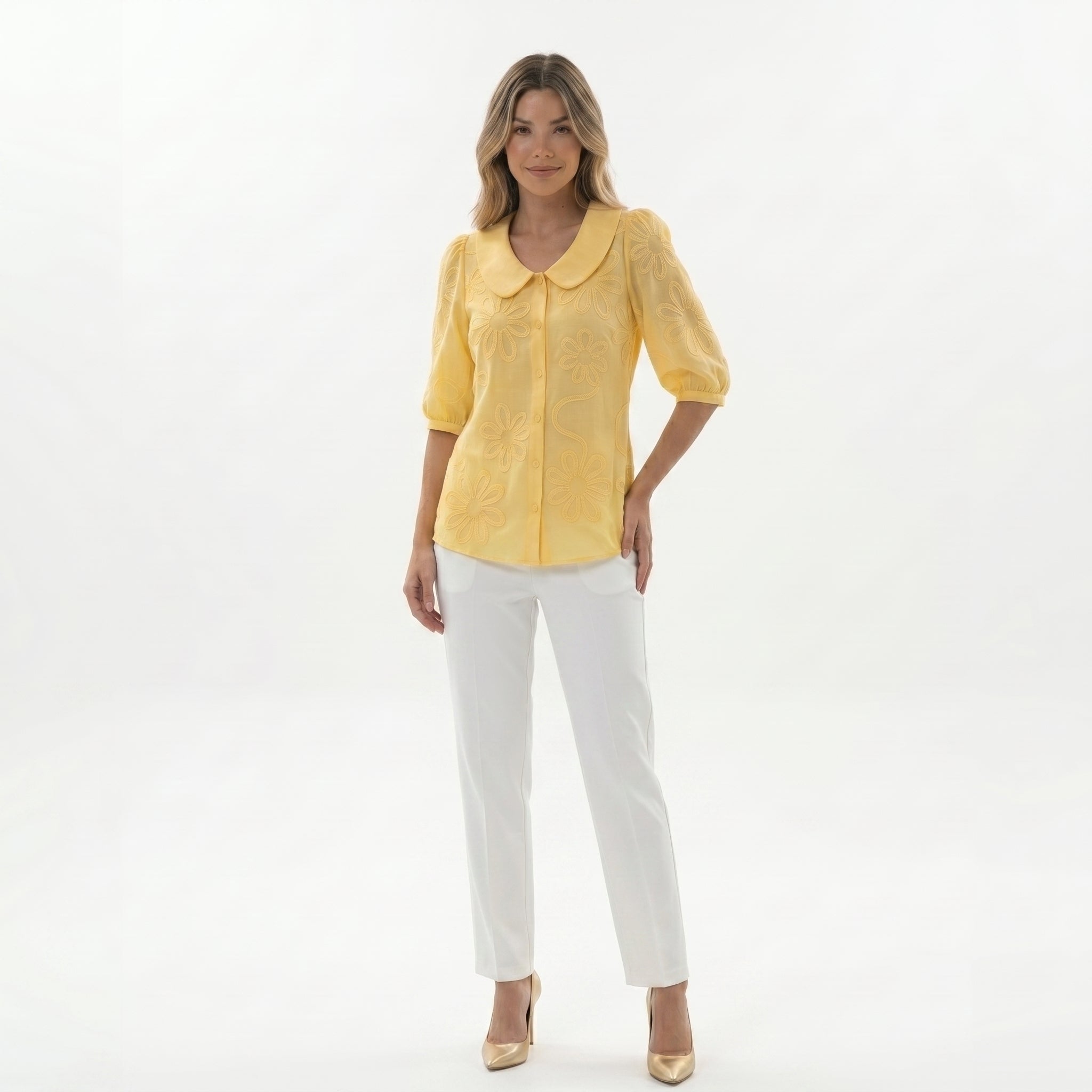 Elegant Floral Blouse