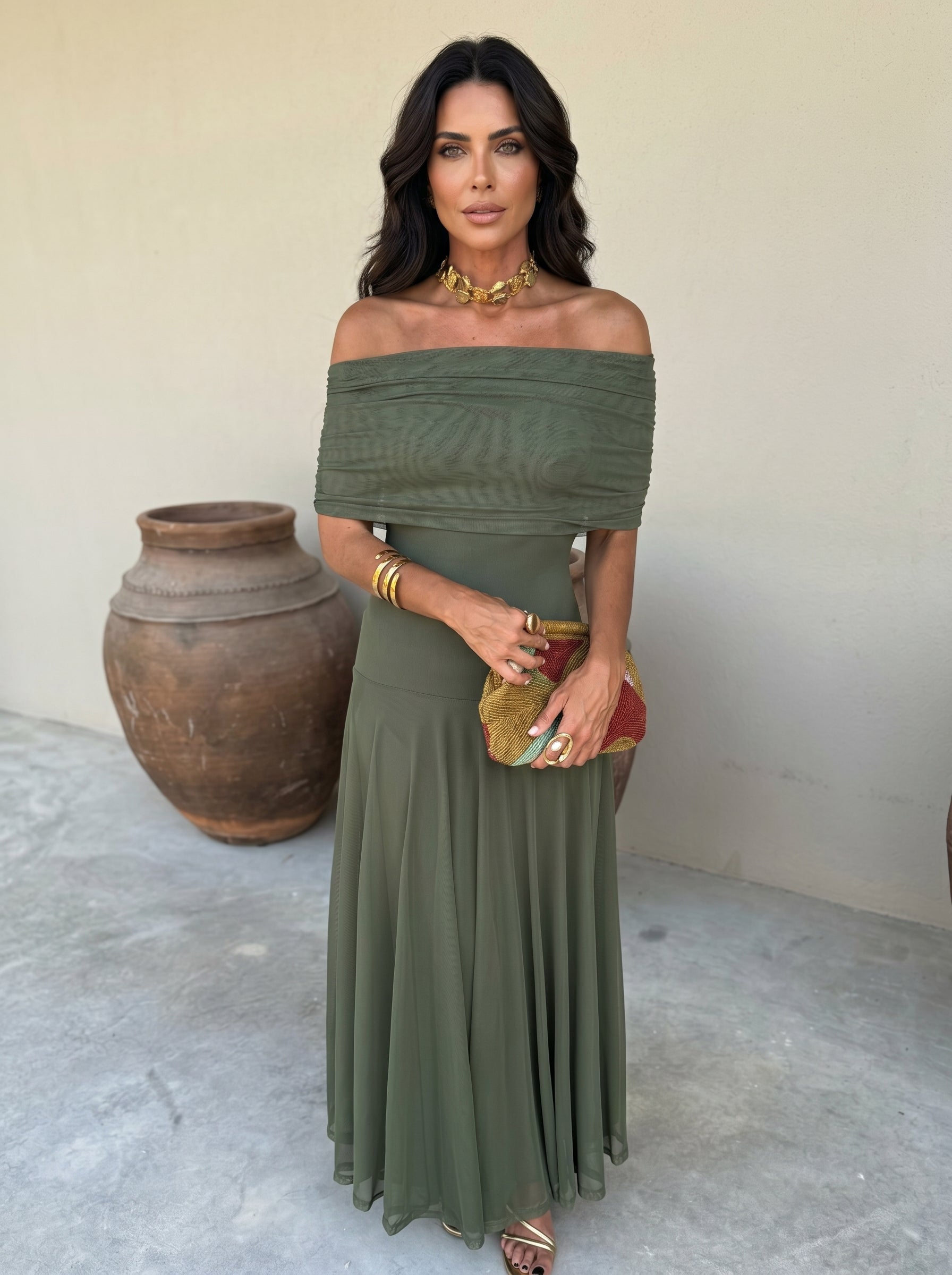 Ropa Elegante Simba en Tul de Seda - Maison Claire et Sylvie