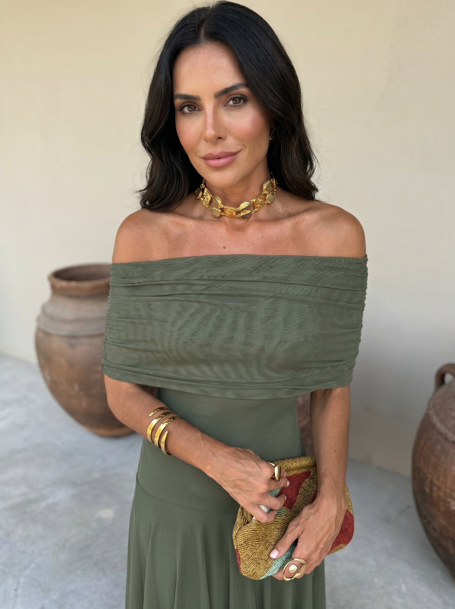 Ropa Elegante Simba en Tul de Seda - Maison Claire et Sylvie