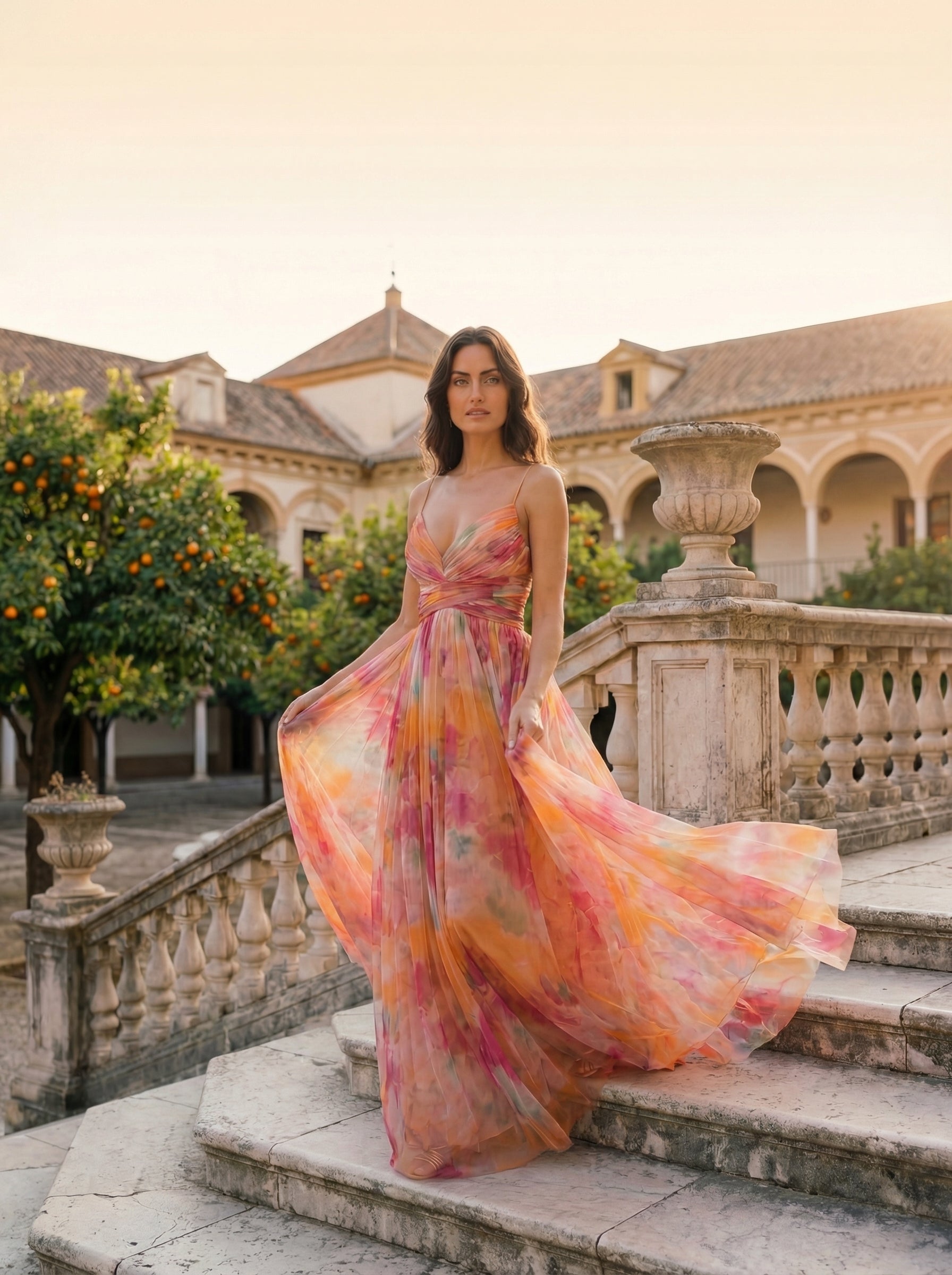 Robe Marbella de Seda Elegante – Maison Claire et Sylvie