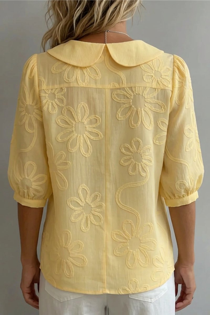 Elegant Floral Blouse