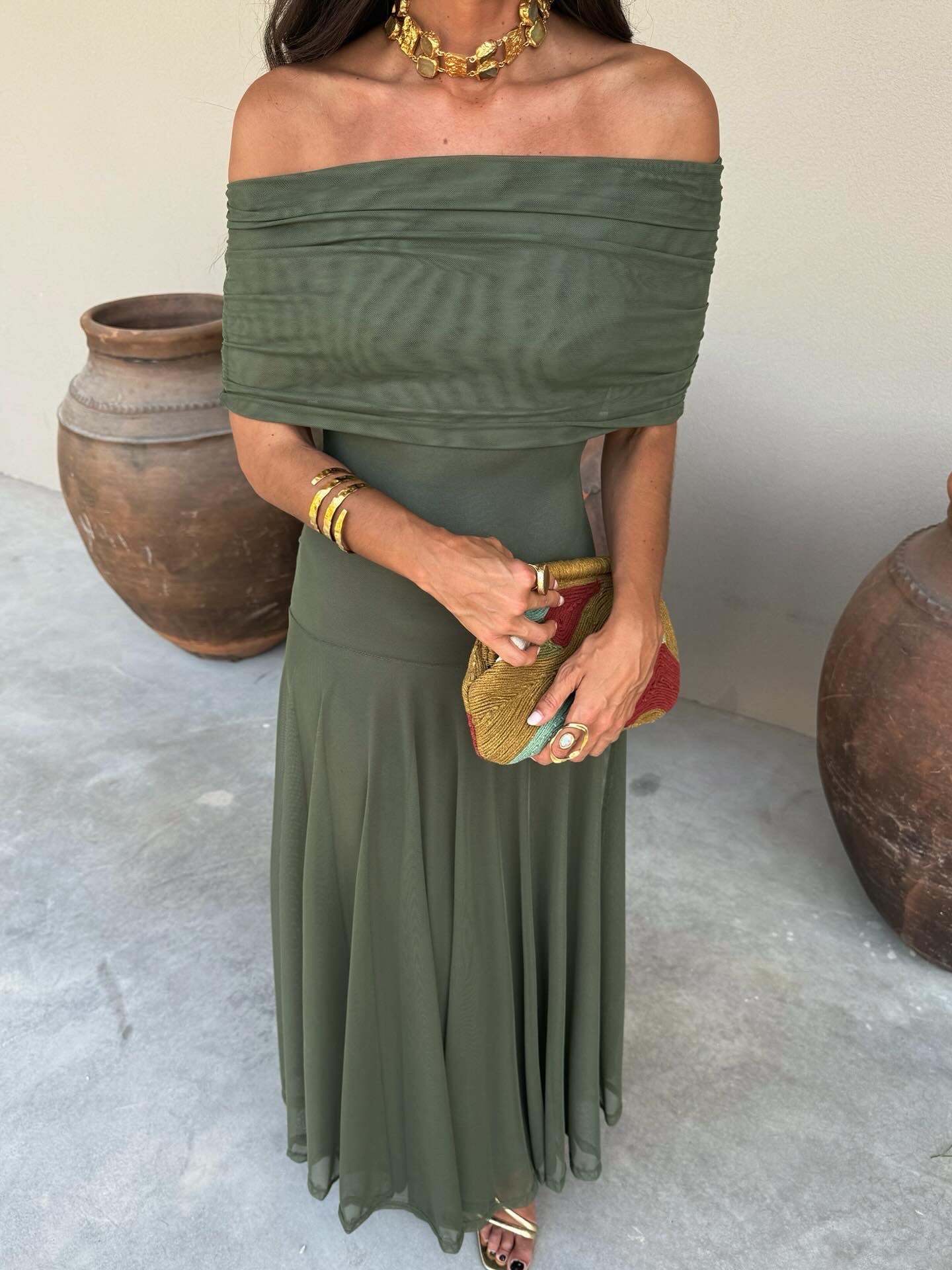 Ropa Elegante Simba en Tul de Seda - Maison Claire et Sylvie