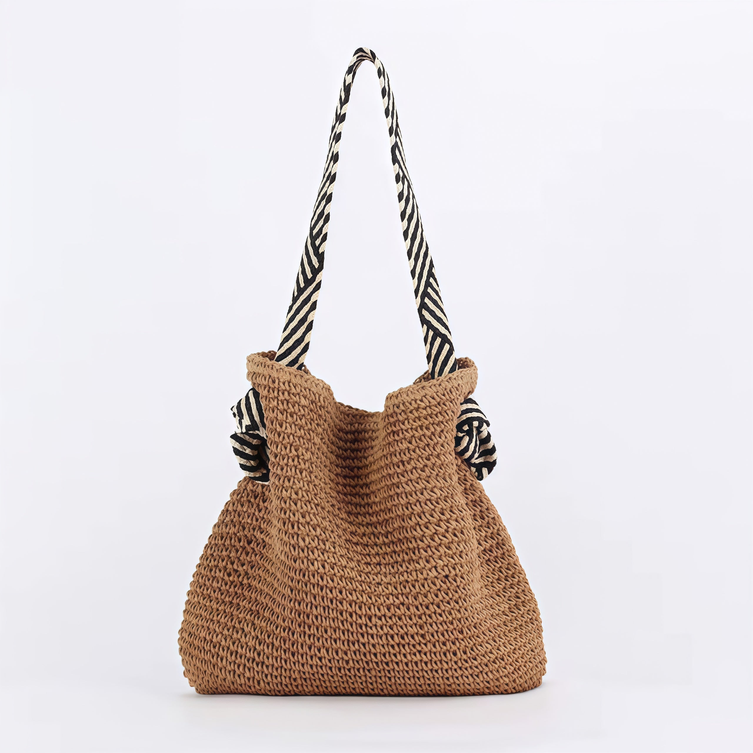 Camilla™ | Bolsa Boho con Estructura y Correas Imponentes