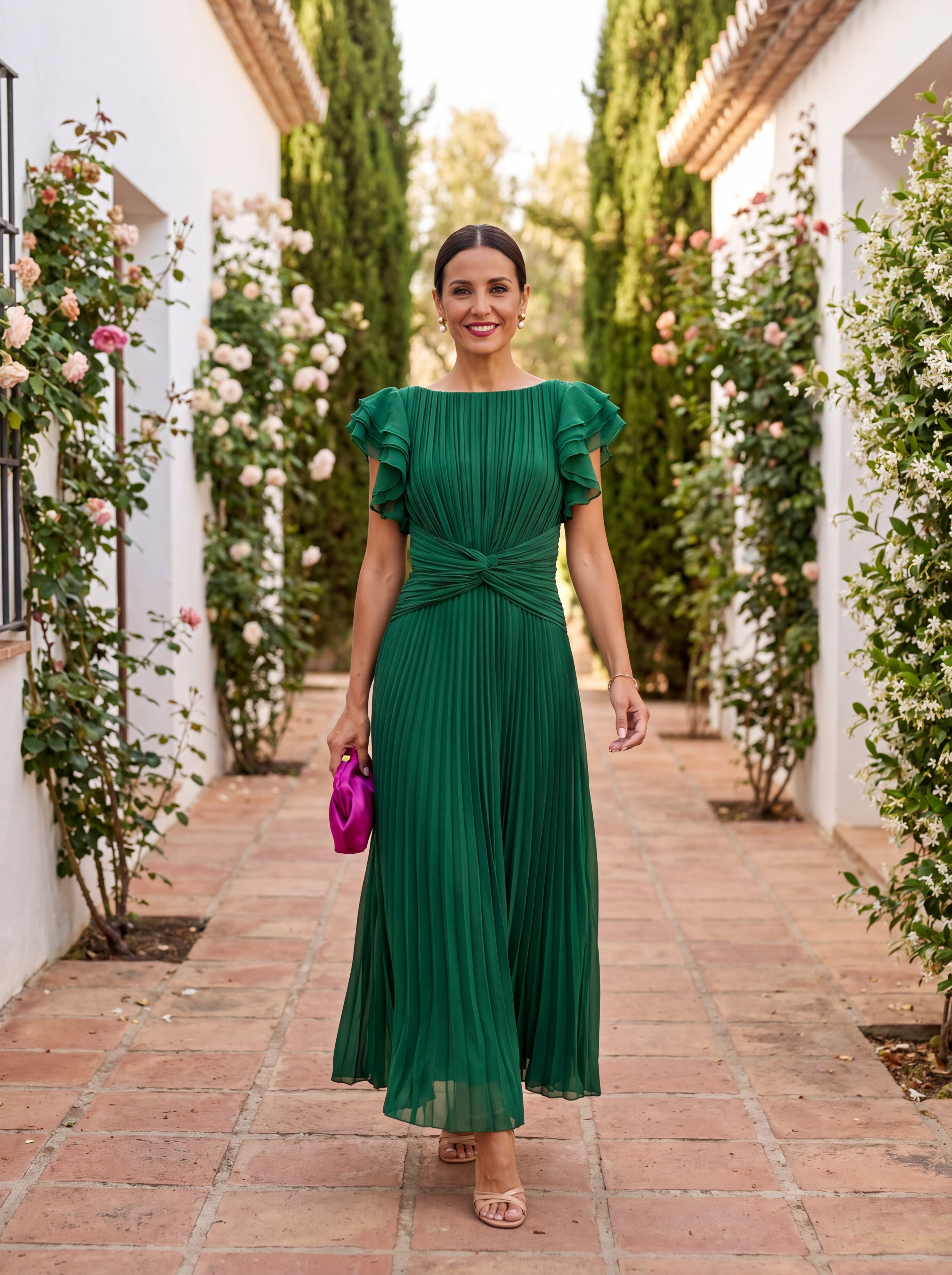 Robe Elegante Selena en Tul Refinado - Maison Claire et Sylvie