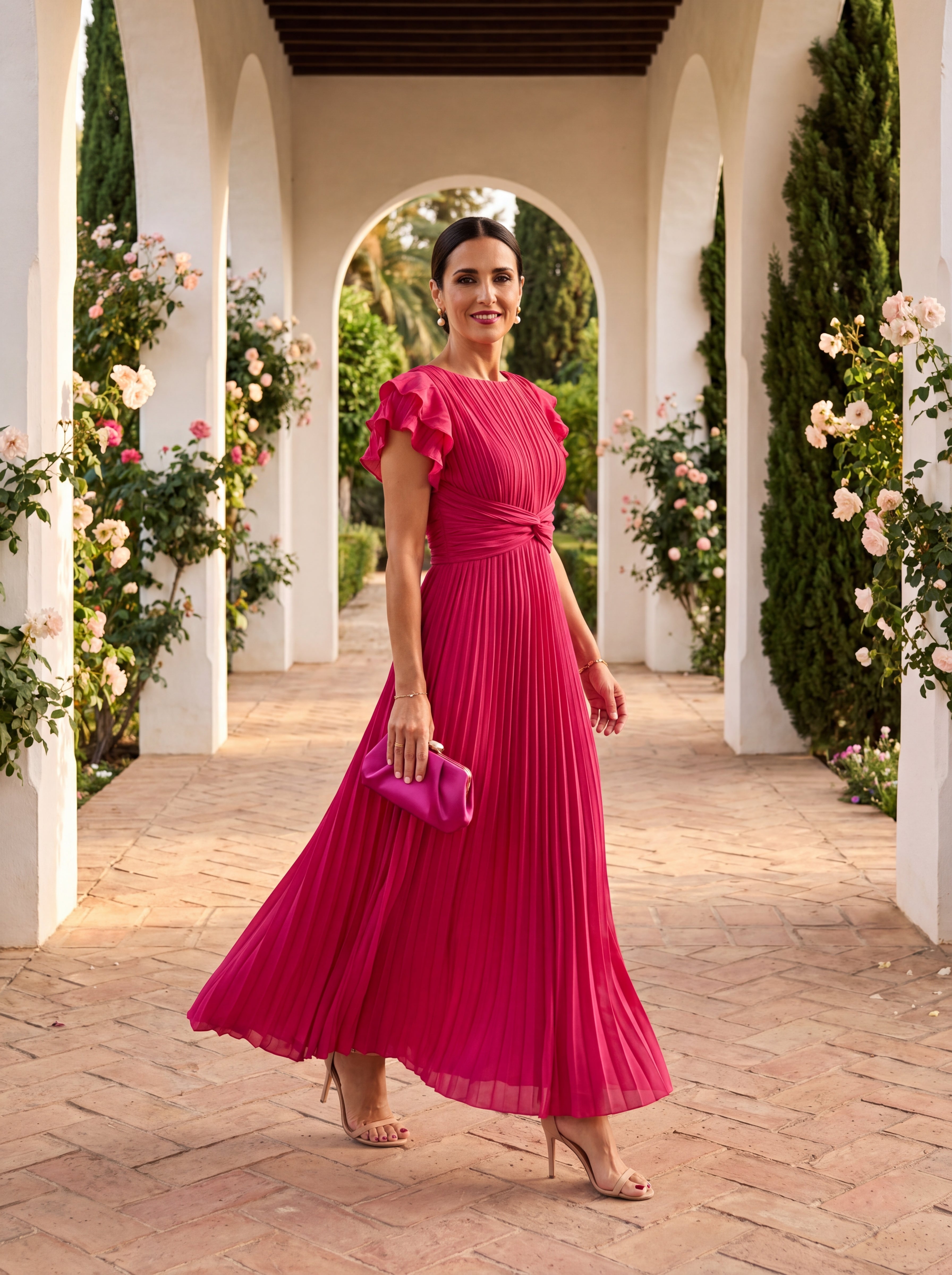 Robe Elegante Selena en Tul Refinado - Maison Claire et Sylvie