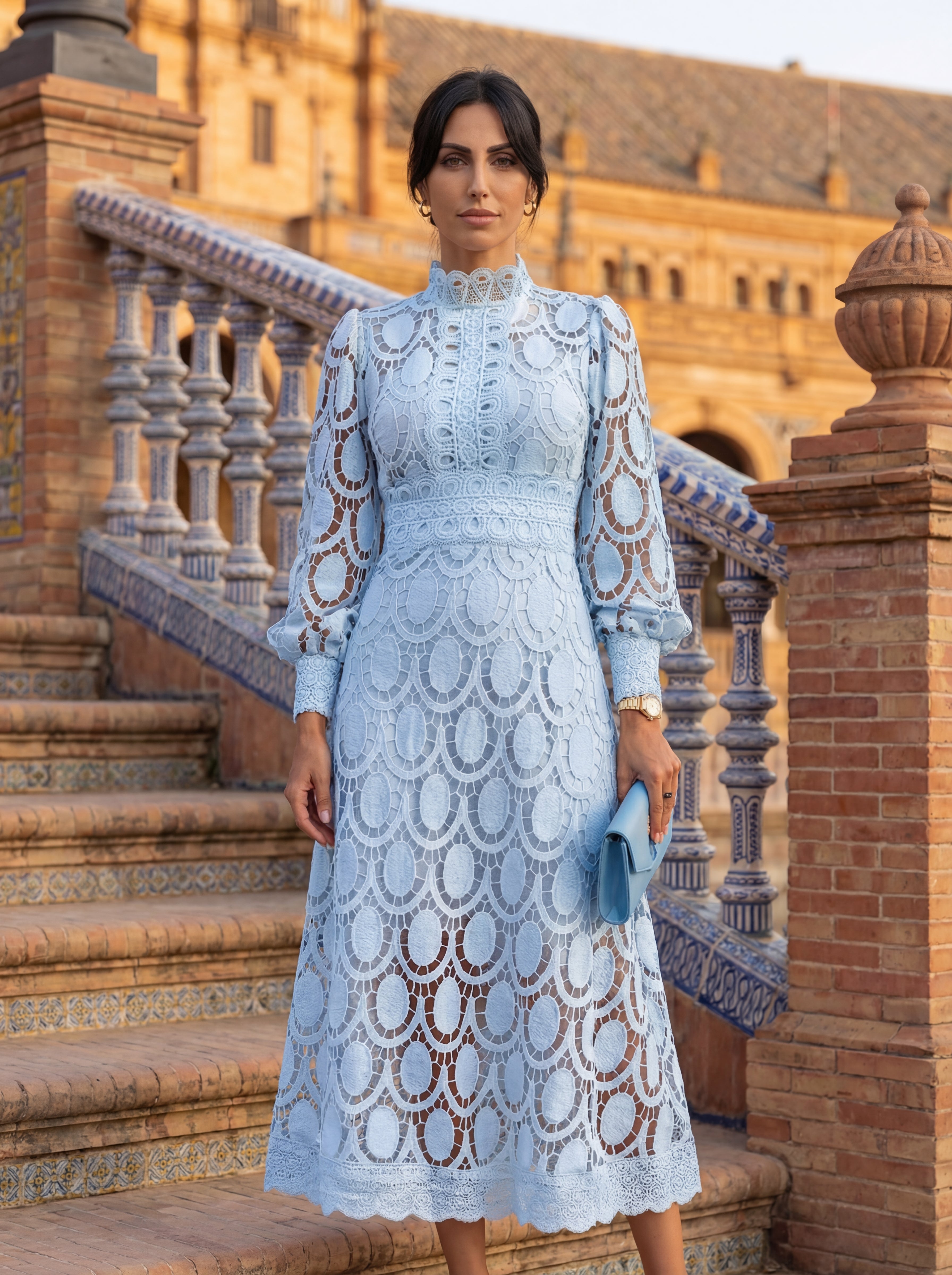 Robe Elegante Carmona en Seda – Maison Claire et Sylvie
