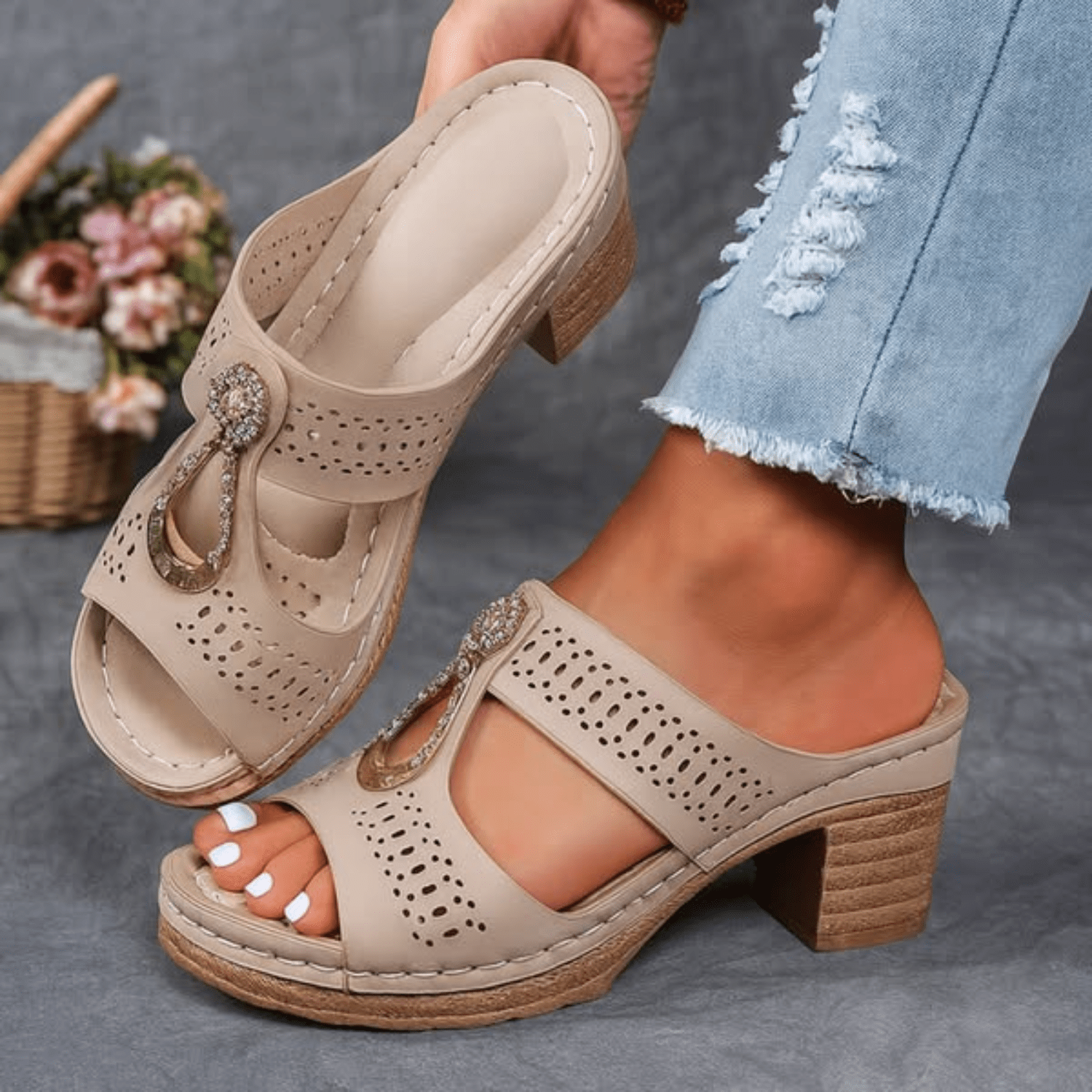 Isabella | Comfortable orthopedic sandals