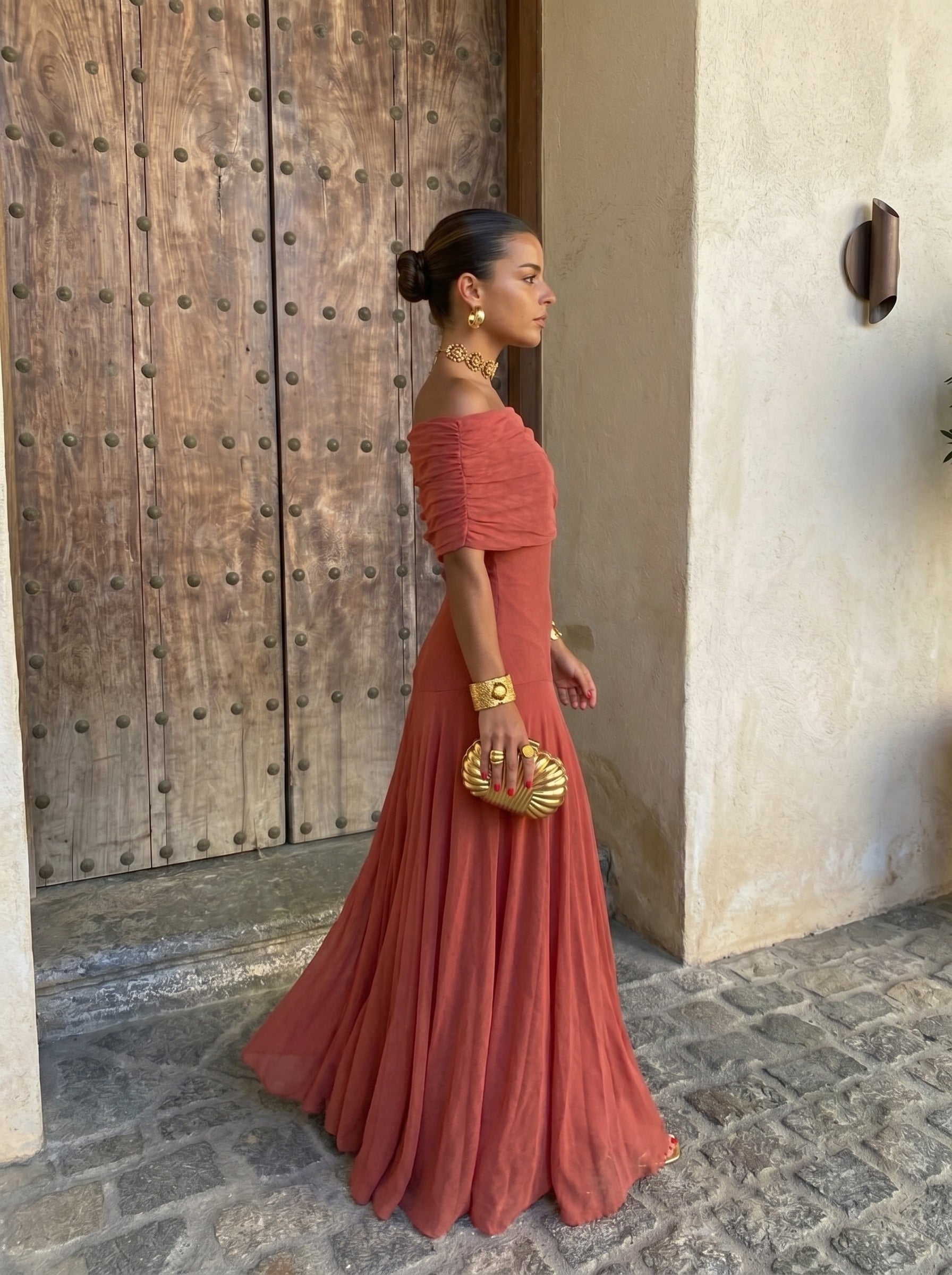 Ropa Elegante Simba en Tul de Seda - Maison Claire et Sylvie
