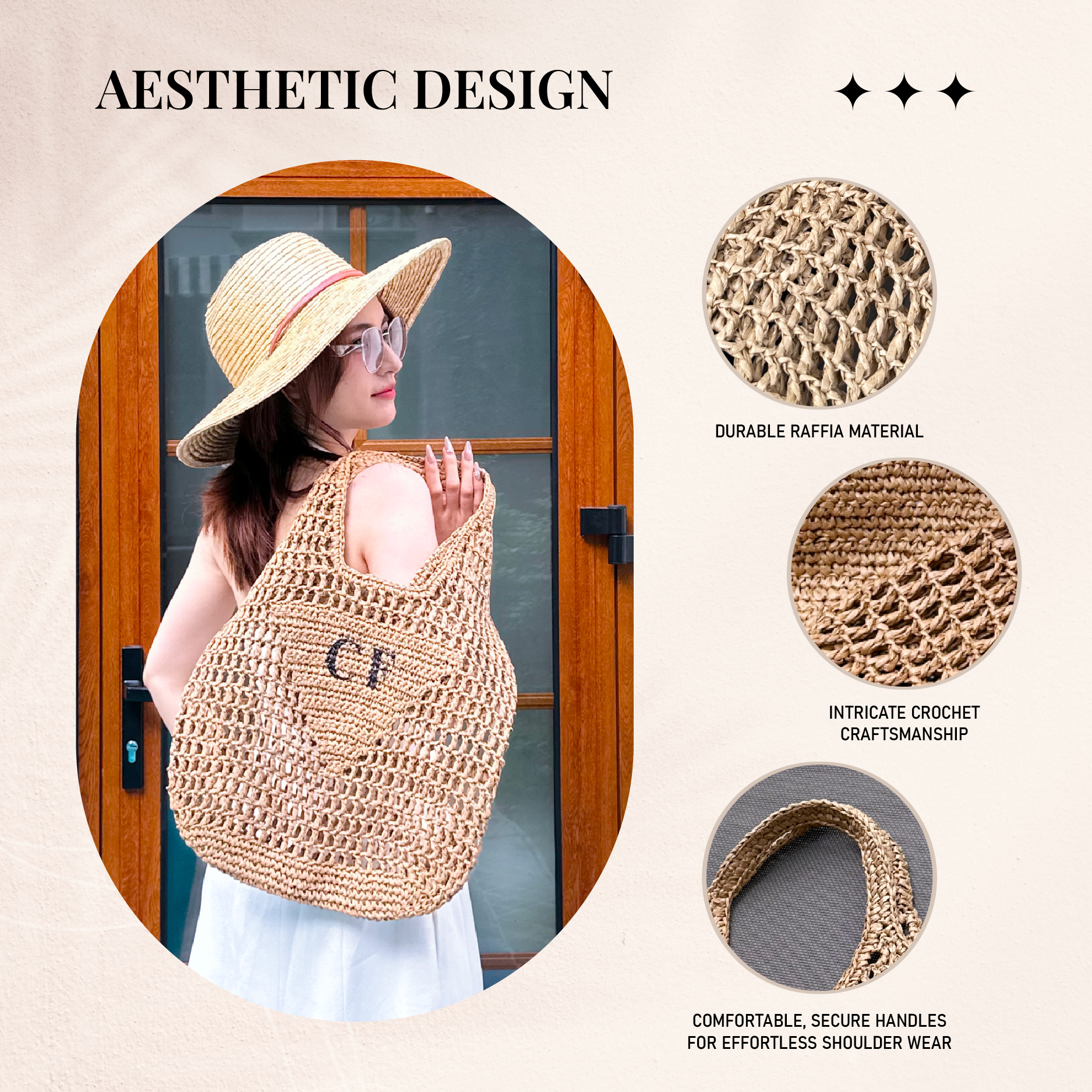 Bolsa Tote de Rafias | Compra 1, Lleva 1 GRATIS